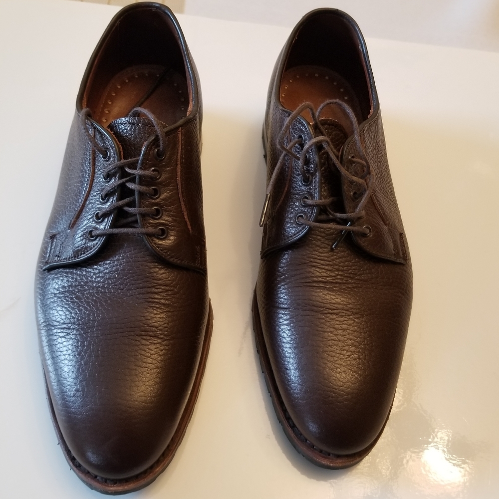 Brooks Brothers Dark Brown Leather Oxfords